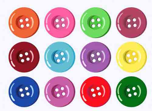 Sizes of Buttons